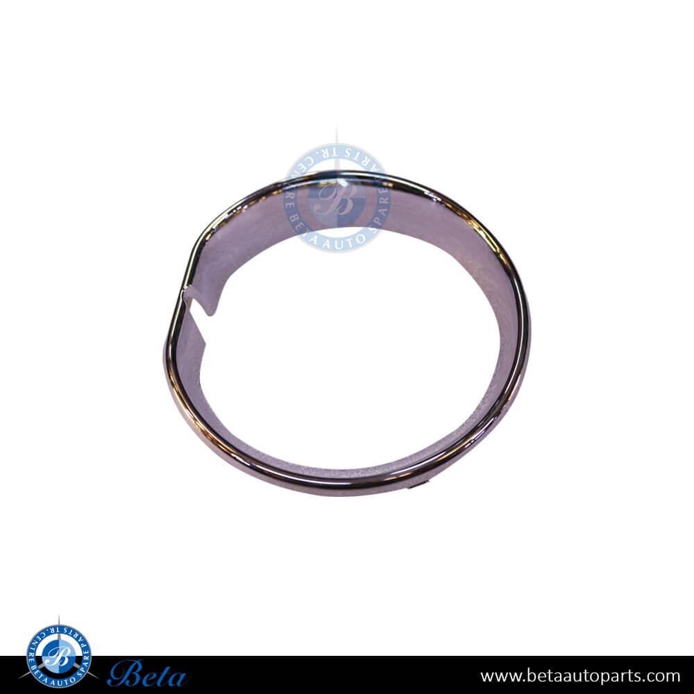 Right Side Fog Lamp Cover Moulding - Chrome for Mini Countryman 2017-2020 models, Part Number 51117405388 Right Side Fog Lamp Cover Moulding - Chrome for Mini Countryman 2017-2020 models, Part Number 51117405388
